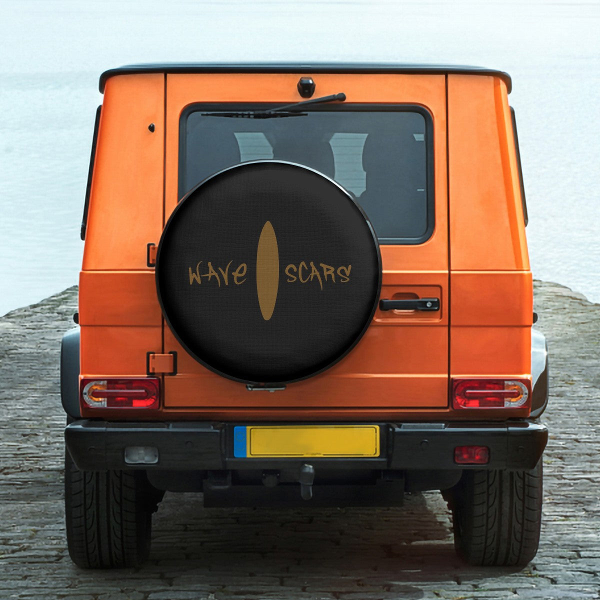 Browm lightweight Spare Tire Cover