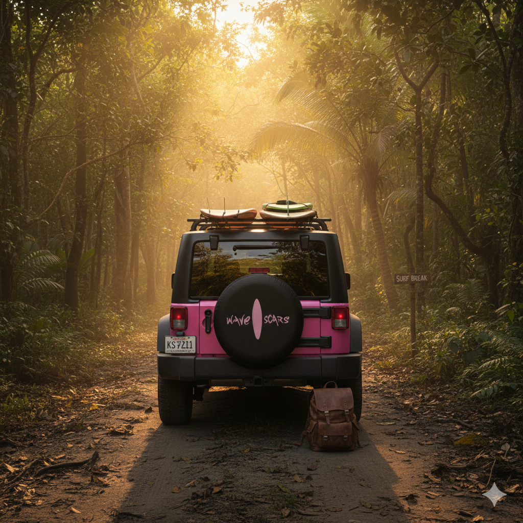 Pink lightweight Spare Tire Cover