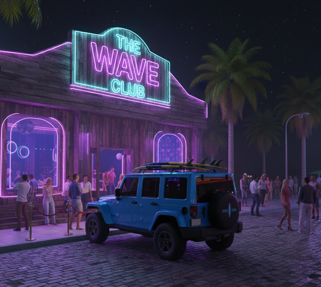 Blue lightweight Spare Tire Cover