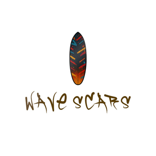 WAVESCARS Graffiti – brown sticker
