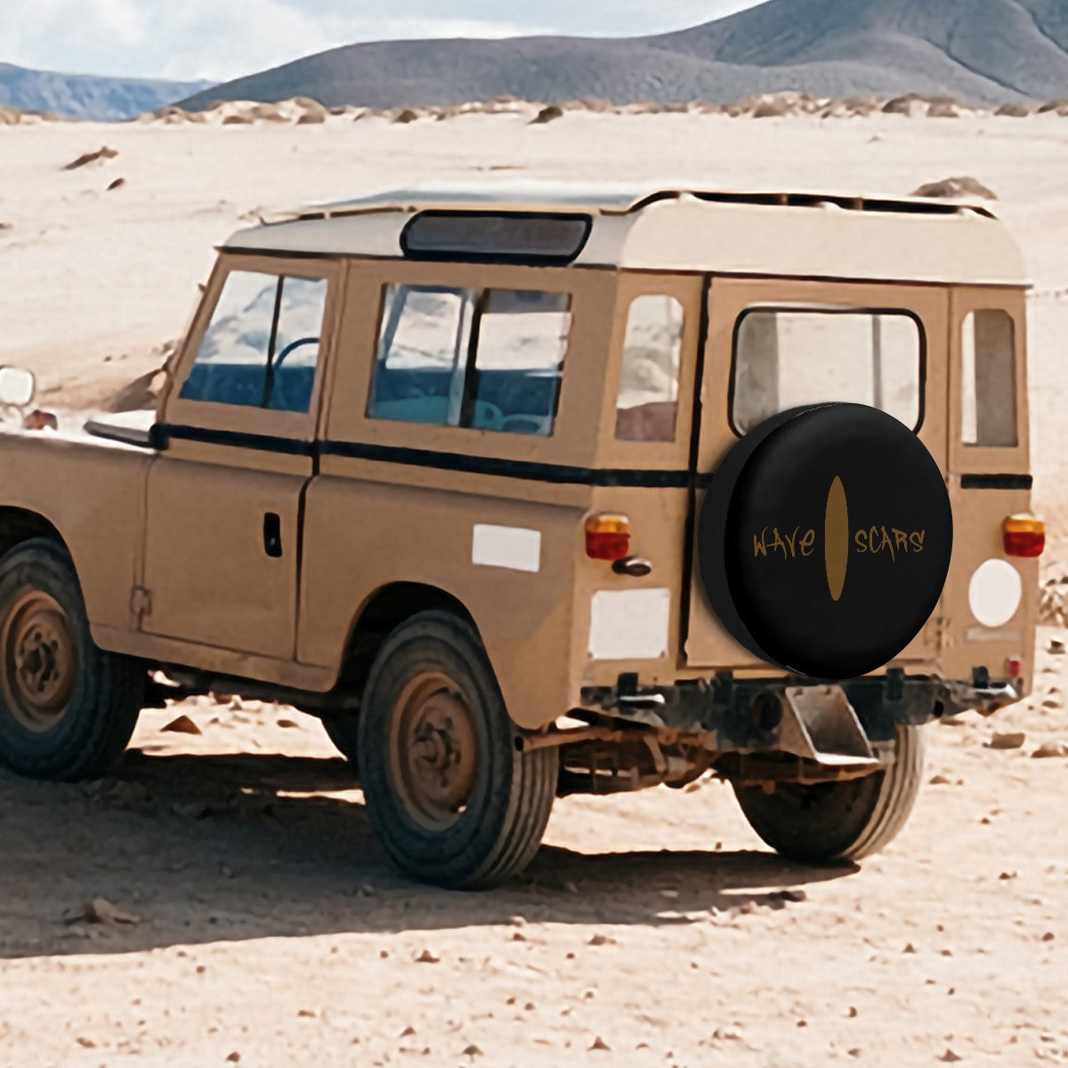 Browm lightweight Spare Tire Cover